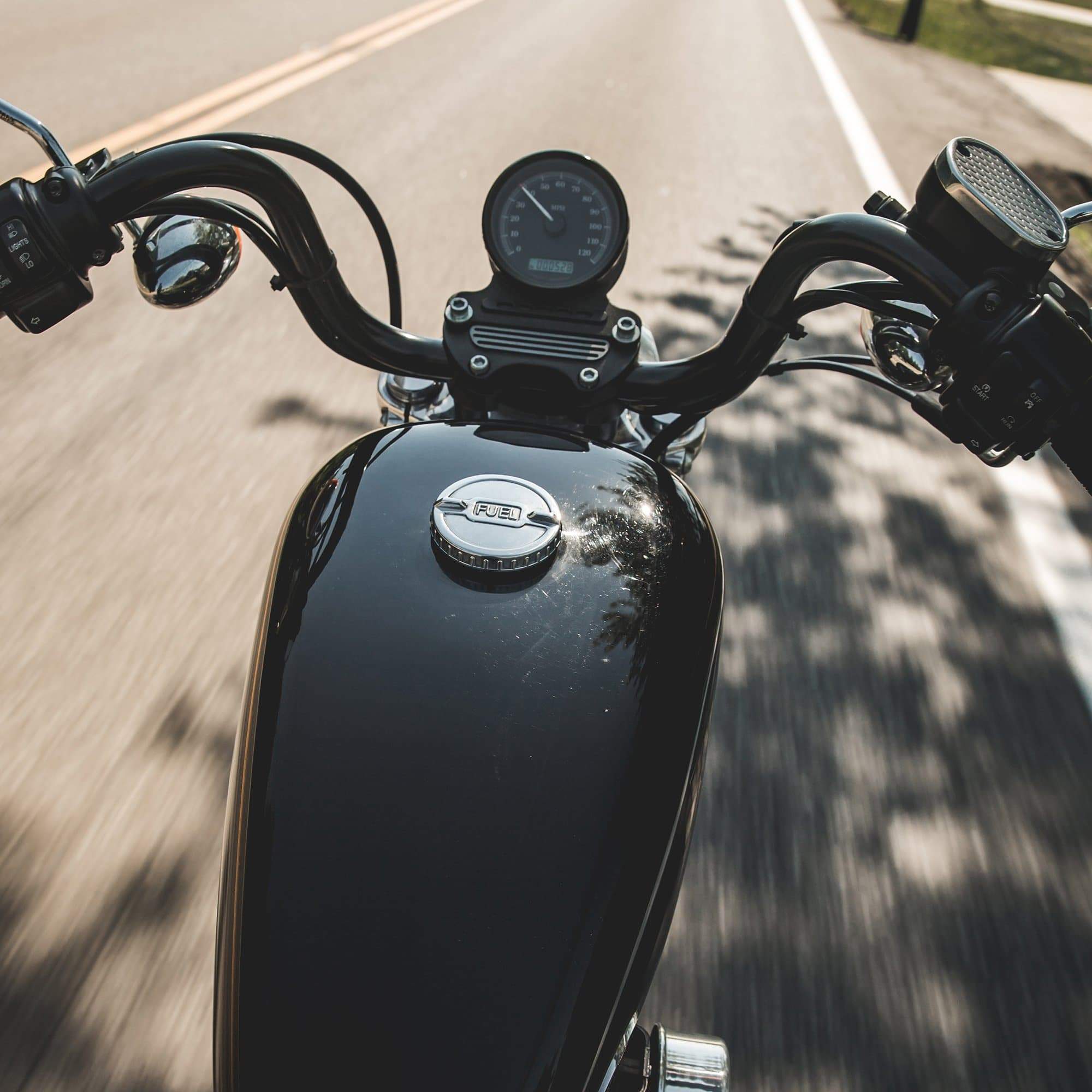 Lowbrow Customs Competition Screw-In Gas Cap for Harley-Davidson