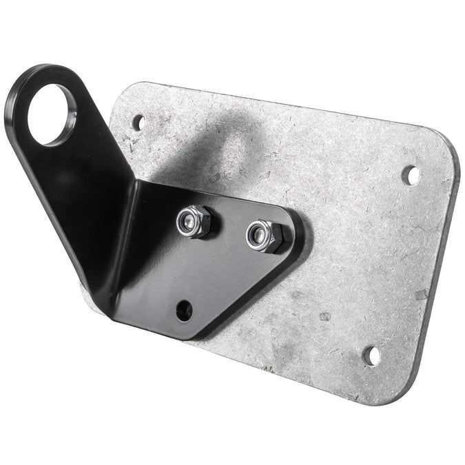 Axle Mount License Plate Bracket - 1 inch (25mm) Axles - Vertical or Horizontal