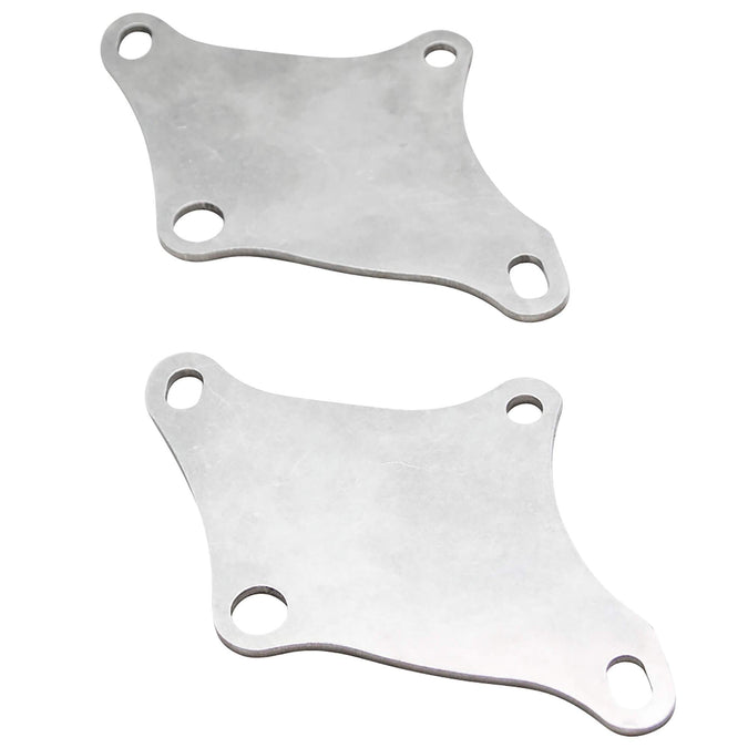 Front Motor Mount Plates - Stainless Steel - 1957 - 1981 Ironhead Sportster
