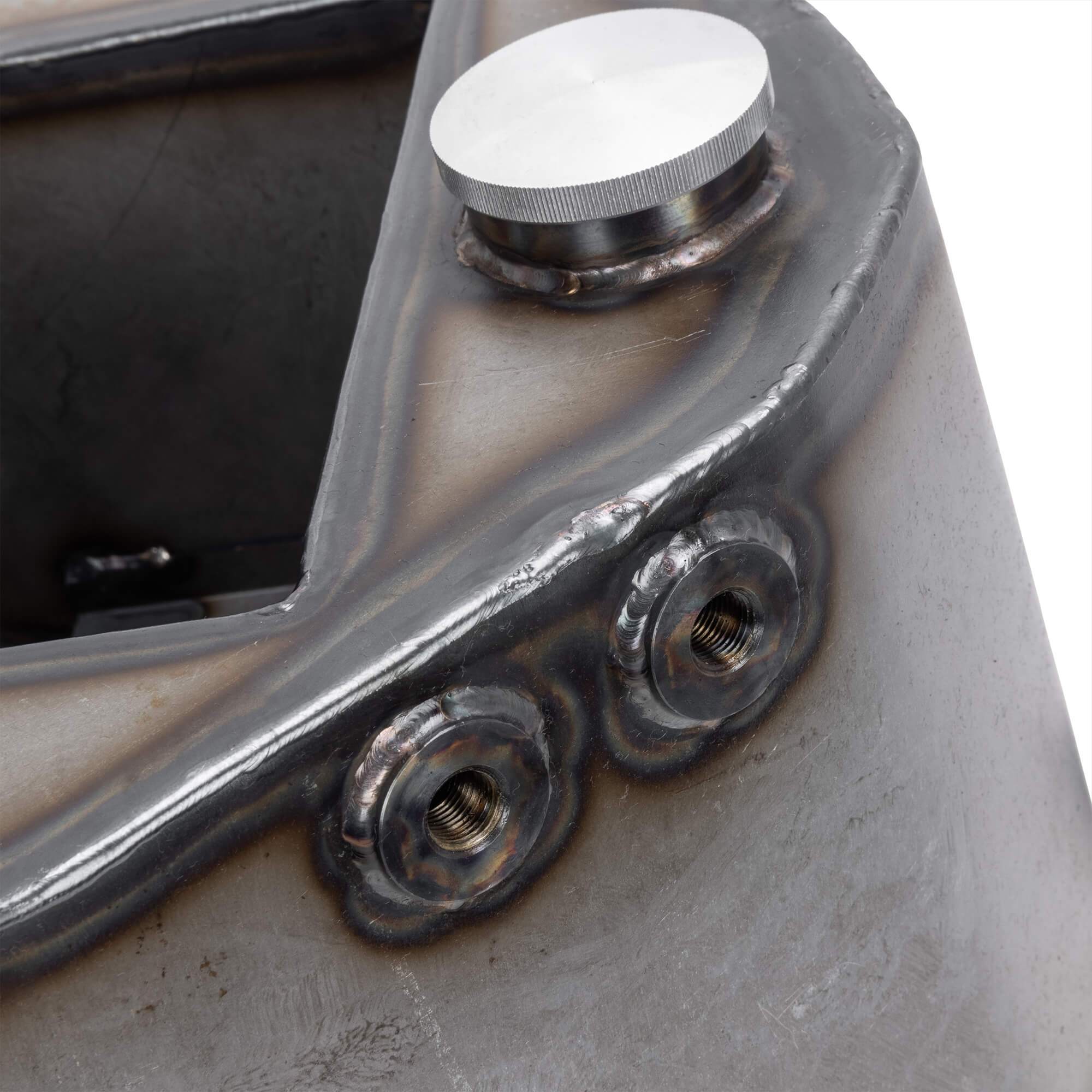 Bolt-On Horseshoe Oil Tank for 1965-Up Harley Four-Speed Swingarm Fram ...