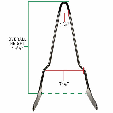 Chopper Bolt On Sissy Bar - 2006-2017 Dyna