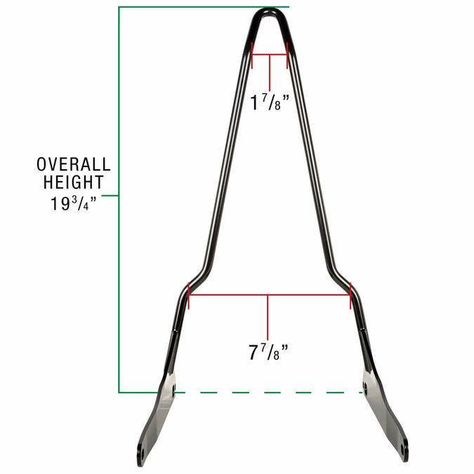 Chopper Bolt On Sissy Bar - 2006-2017 Dyna