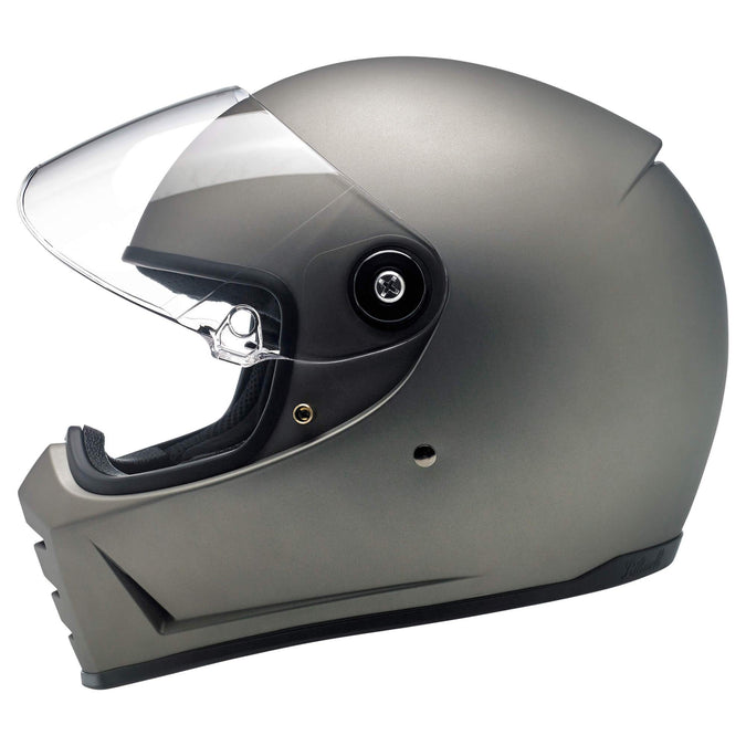 Lane Splitter DOT/ECE Approved Full Face Helmet - Flat Titanium