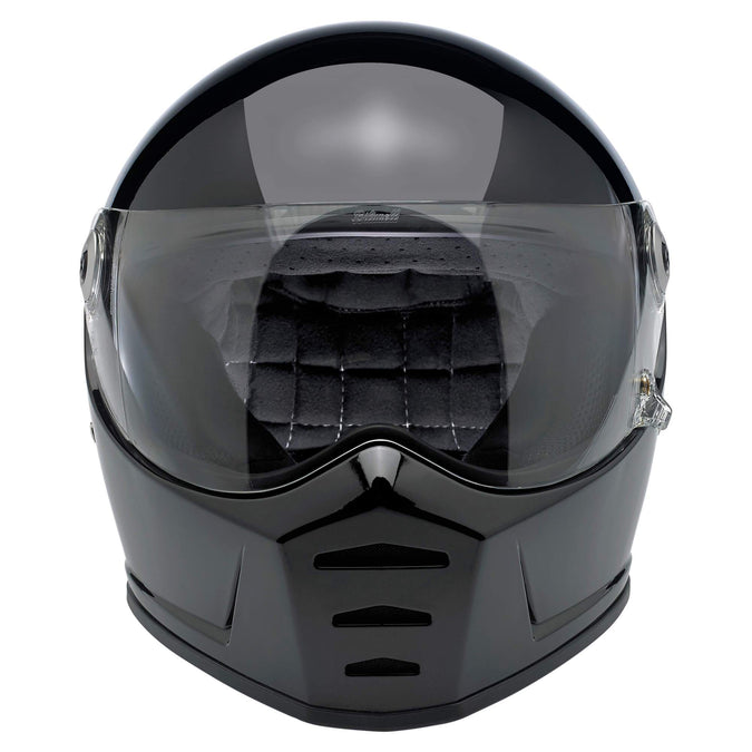 Lane Splitter DOT/ECE Approved Full Face Helmet - Gloss Black