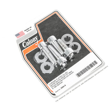 #2994-8 Allen Center Motor Mount Kit 1992 Harley-Davidson Sportster - Chrome Plated