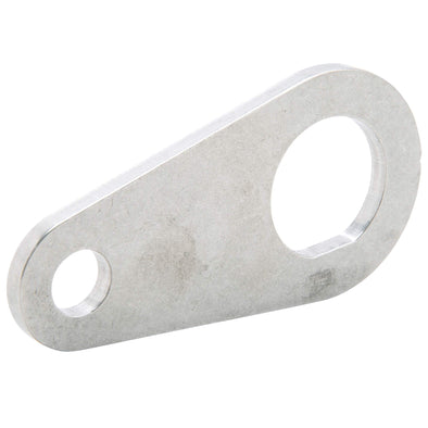 Bolt On 3/4 inch Ignition Switch Mounting Tab / Bracket - Tumbled Stainless