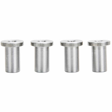 Tophat Blind Threaded Steel Bung 1/4-20 Thread - 4 pack