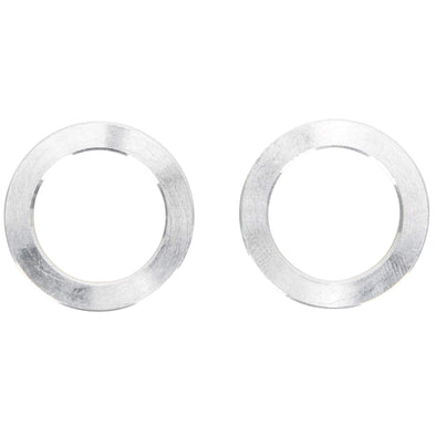 3/4 inch ID x 1/8 inch Long Aluminum Motorcycle Wheel Axle Spacers - Pair