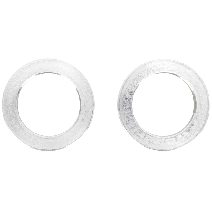 3/4 inch ID x 1/4 inch Long Aluminum Motorcycle Wheel Axle Spacers - Pair