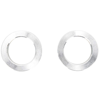 3/4 inch ID x 3/8 inch Long Aluminum Motorcycle Wheel Axle Spacers - Pair