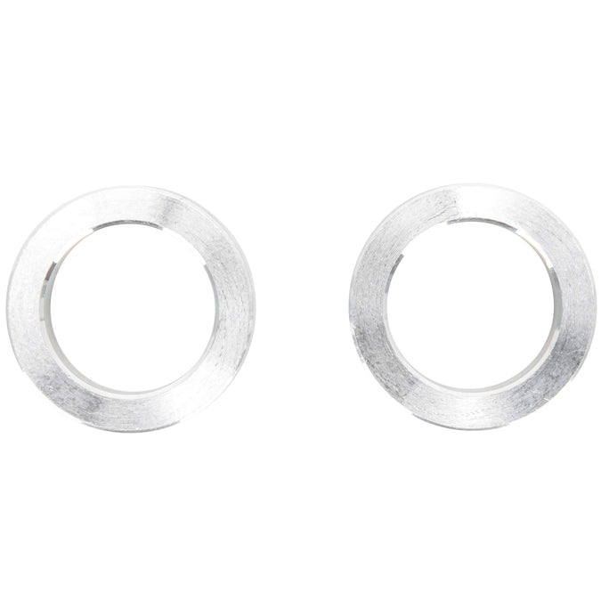 3/4 inch ID x 3/8 inch Long Aluminum Motorcycle Wheel Axle Spacers - Pair