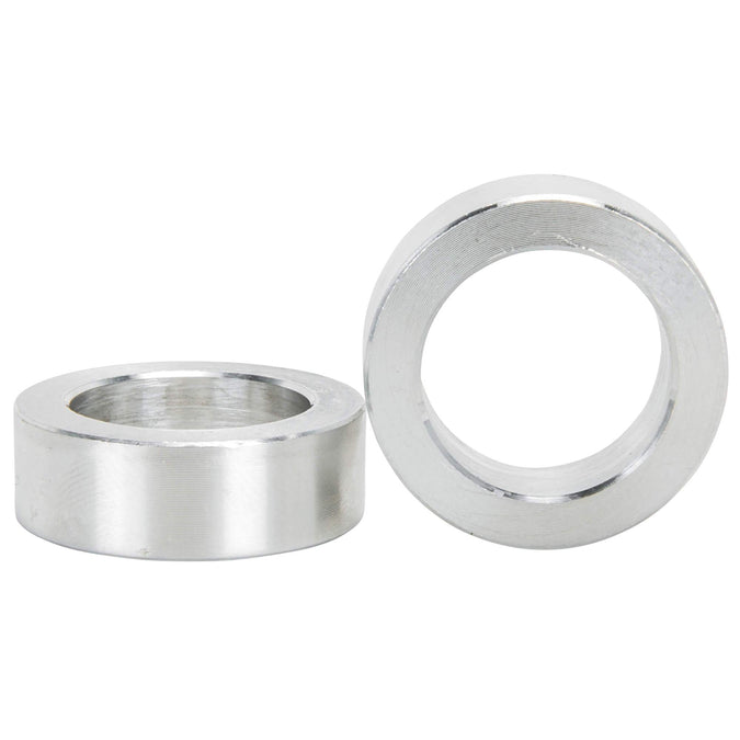 3/4 inch ID x 3/8 inch Long Aluminum Motorcycle Wheel Axle Spacers - Pair
