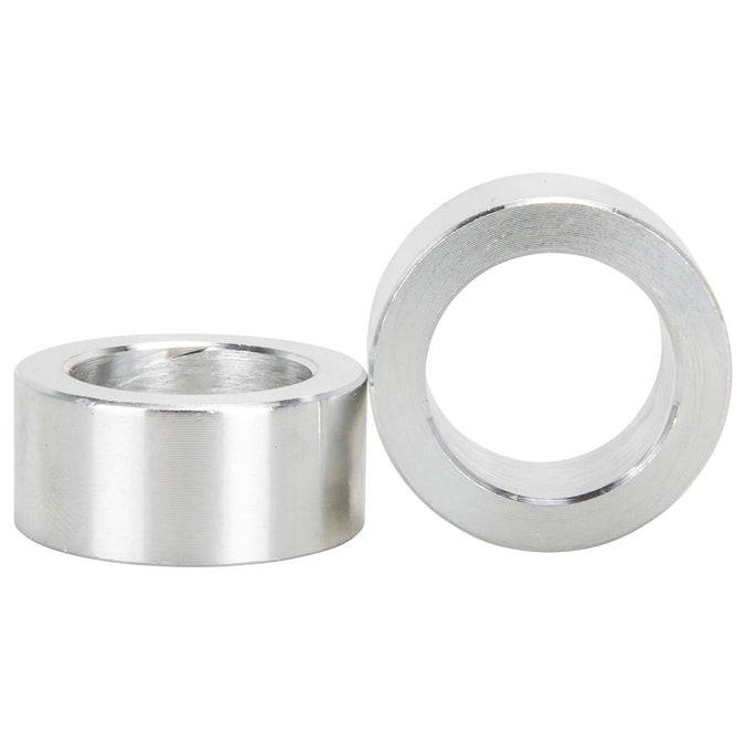 3/4 inch ID x 1/2 inch Long Aluminum Motorcycle Wheel Axle Spacers - Pair