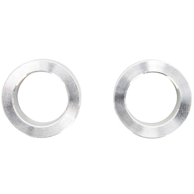 3/4 inch ID x 5/8 inch Long Aluminum Motorcycle Wheel Axle Spacers - Pair