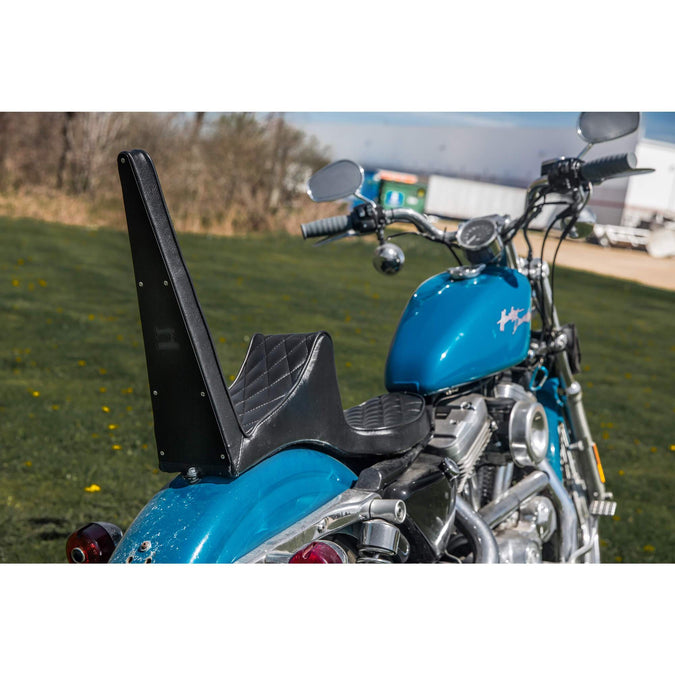 Traditional King and Queen Seat - Black Diamond - 1982-2003 Sportsters