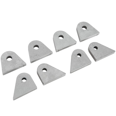 8 piece Tab Assortment - 1/4 inch Thick