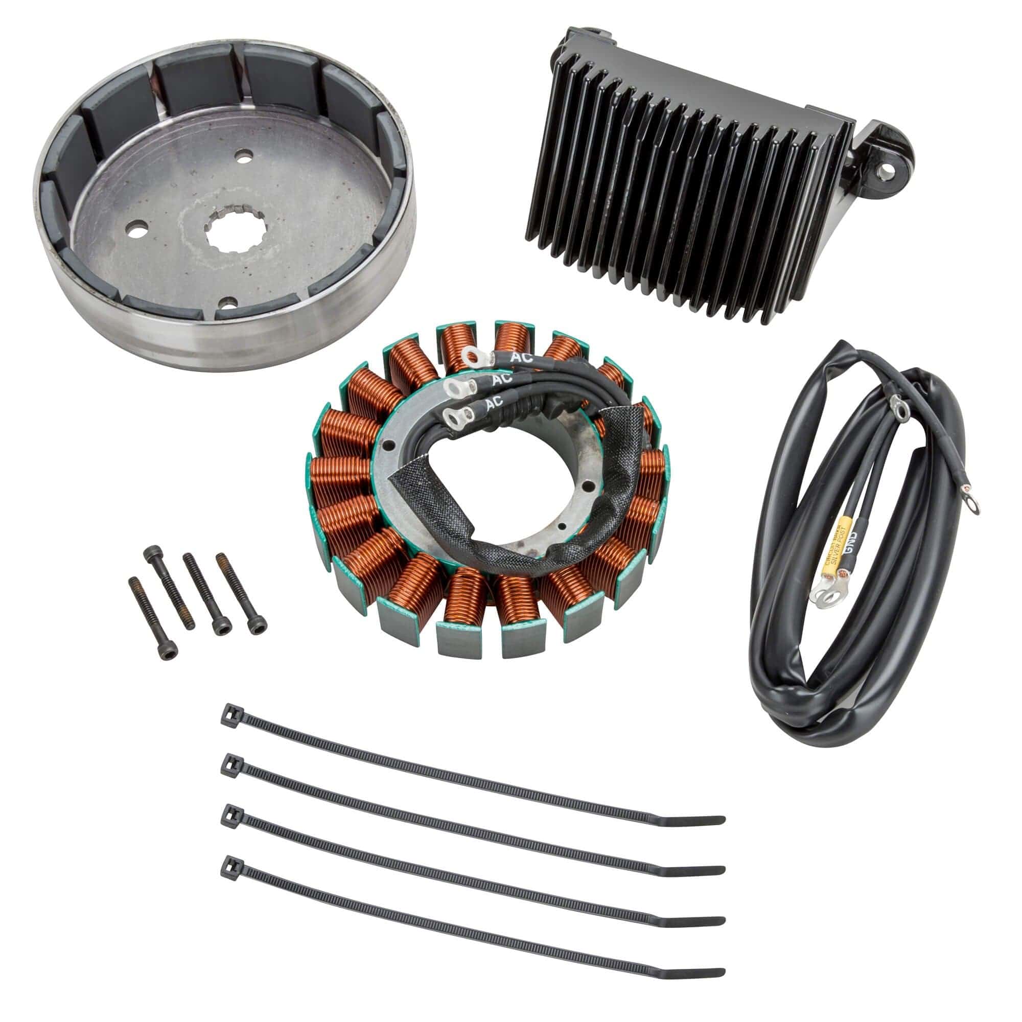 Stato Kit Cycle Electric CE-84T-99R Stator Rotor and Regulator Kit for 1999 ...