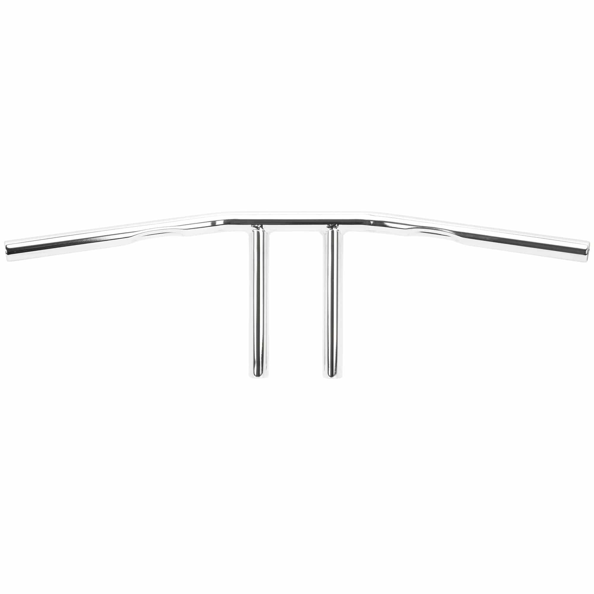 8in Rise Bars Lowbrow Customs T-Bars Handlebars - 8 inch Rise - 1 inch Diameter - Chrome