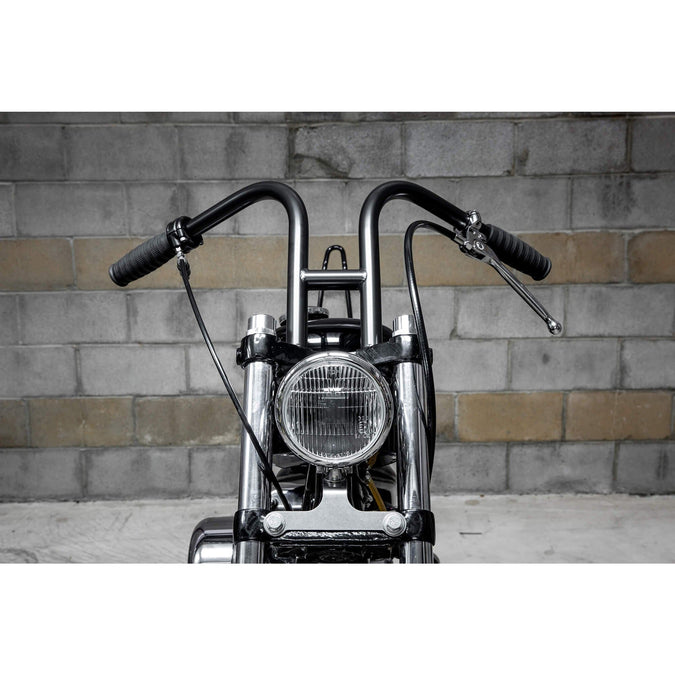 Lowbrow Customs Rabbit Ears Handlebars - 1 inch - Black