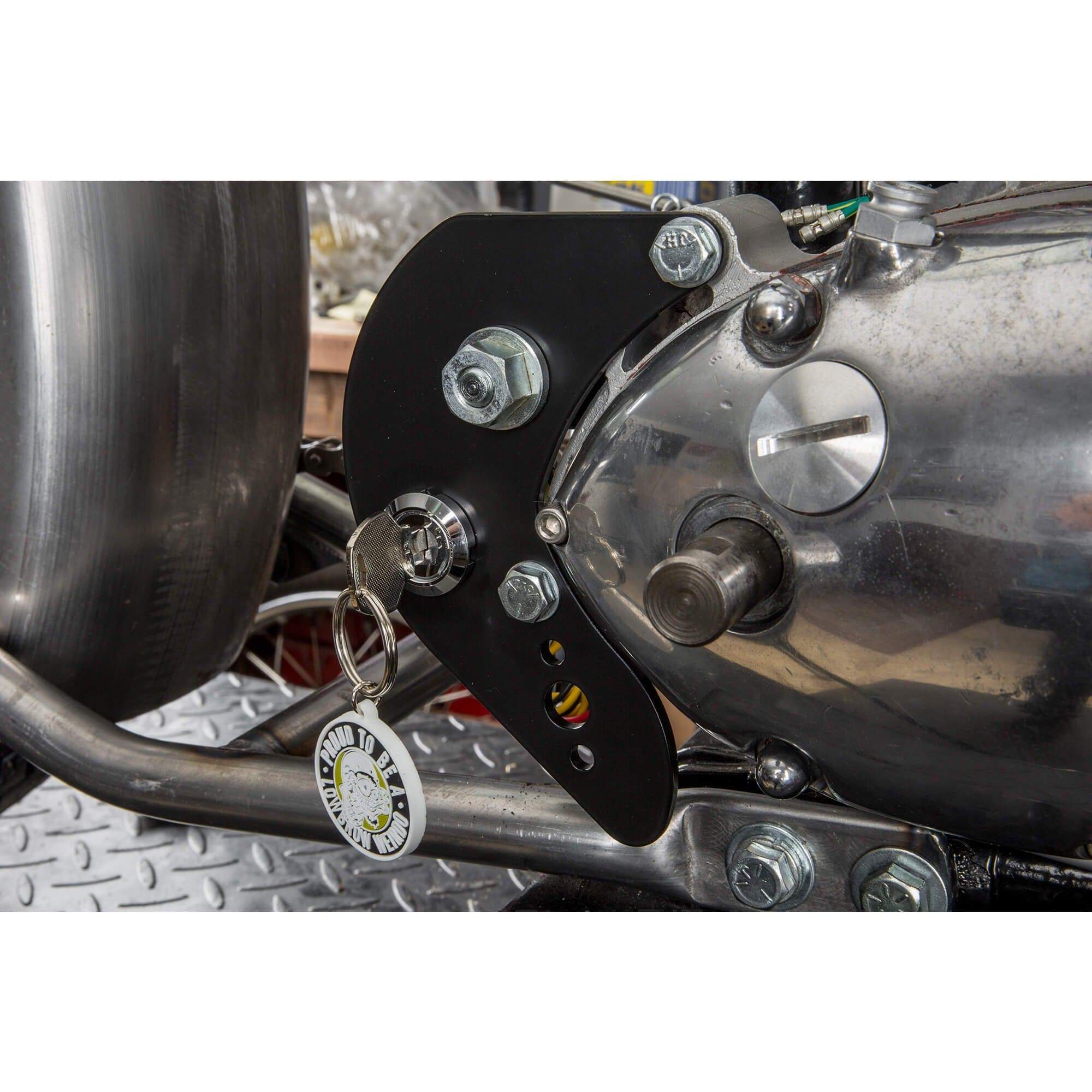 Lowbrow Customs Rear Motor Mount Plates for Triumph Motorcycles ...