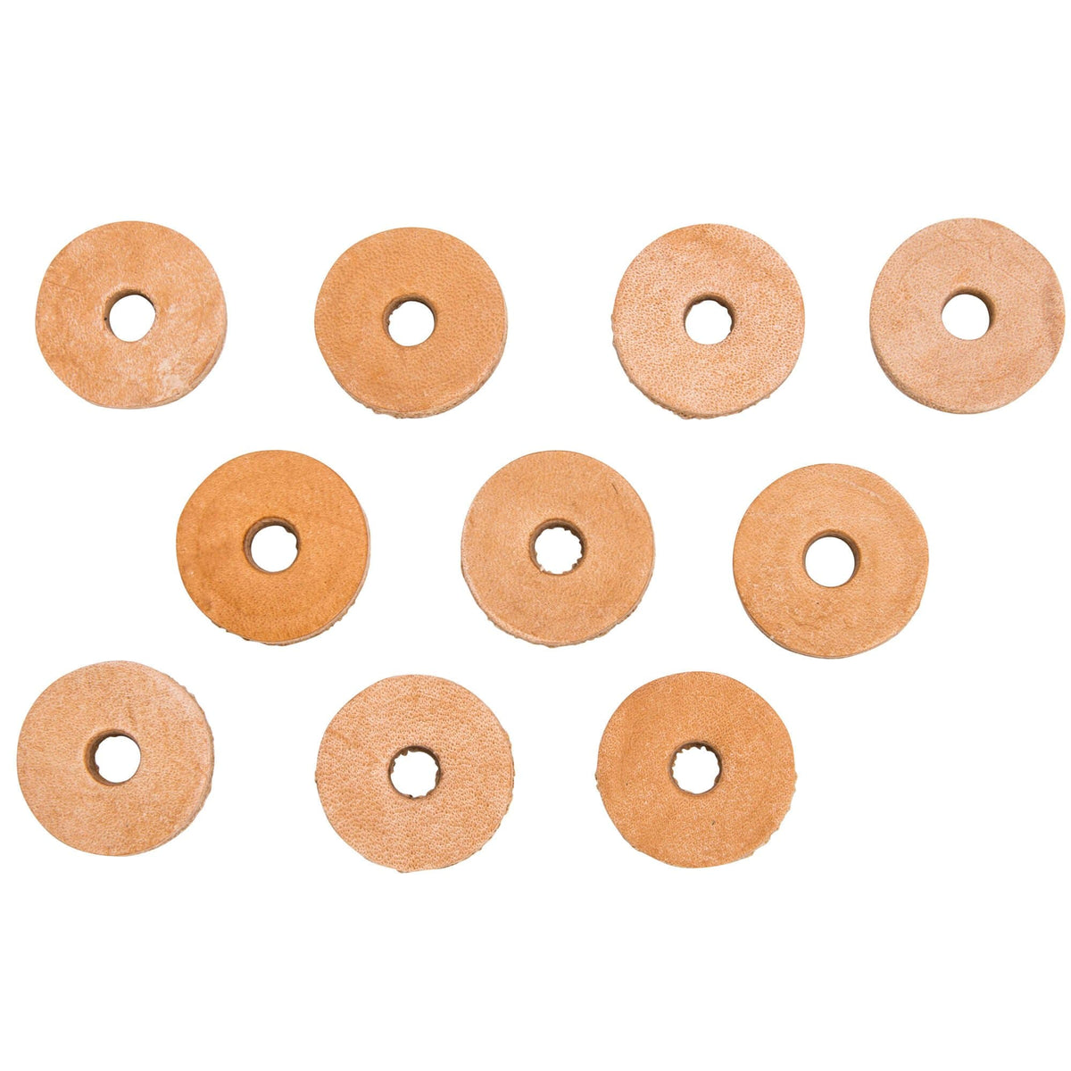 Cycle Standard Leather Washers 10 pack 5/16 inch Hole 1 inch
