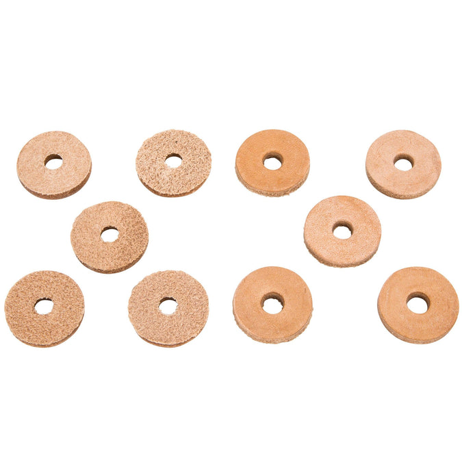 Leather Washers 10 pack - 5/16 inch Hole - 1 inch diameter x 1/8 inch thick