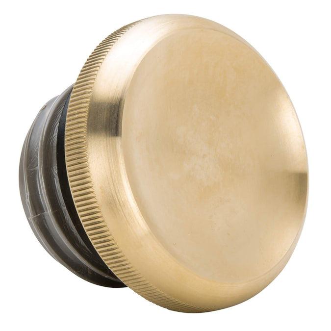 Dished Screw-In Gas Cap for Harley-Davidson 1996 & later - Brass