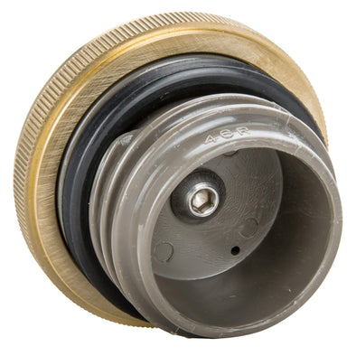 Banded Screw-In Gas Cap for Harley-Davidson 1996 & later - Brass