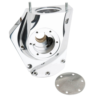 Morris M-5 Magneto for Alternator Big Twin Harley Davidsons with Aftermarket Cases - Brushed Finish