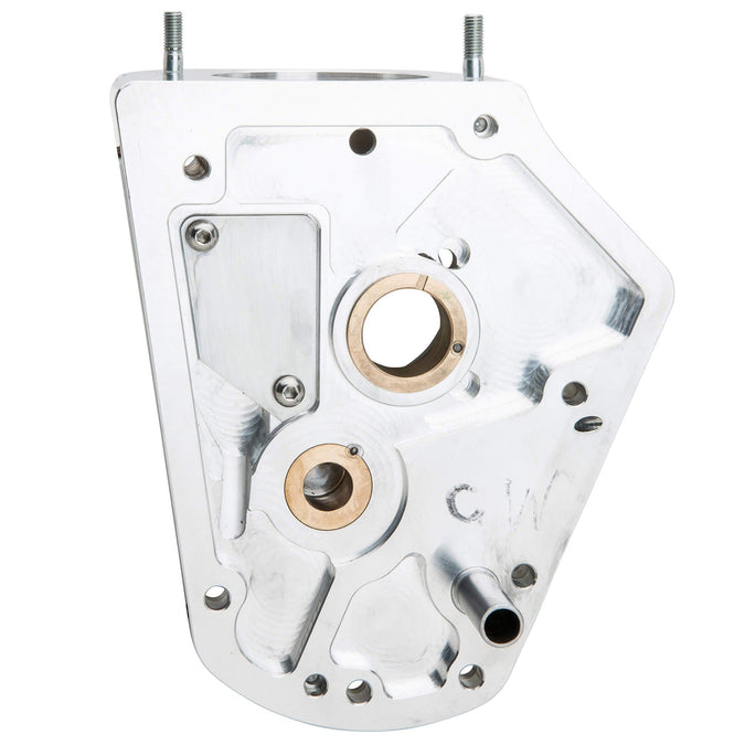 Morris M-5 Magneto for Alternator Big Twin Harley Davidsons with Aftermarket Cases - Brushed Finish