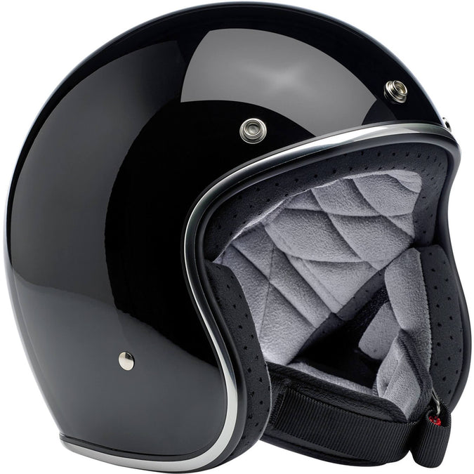 Bonanza Helmet DOT Approved Helmet - Gloss Black