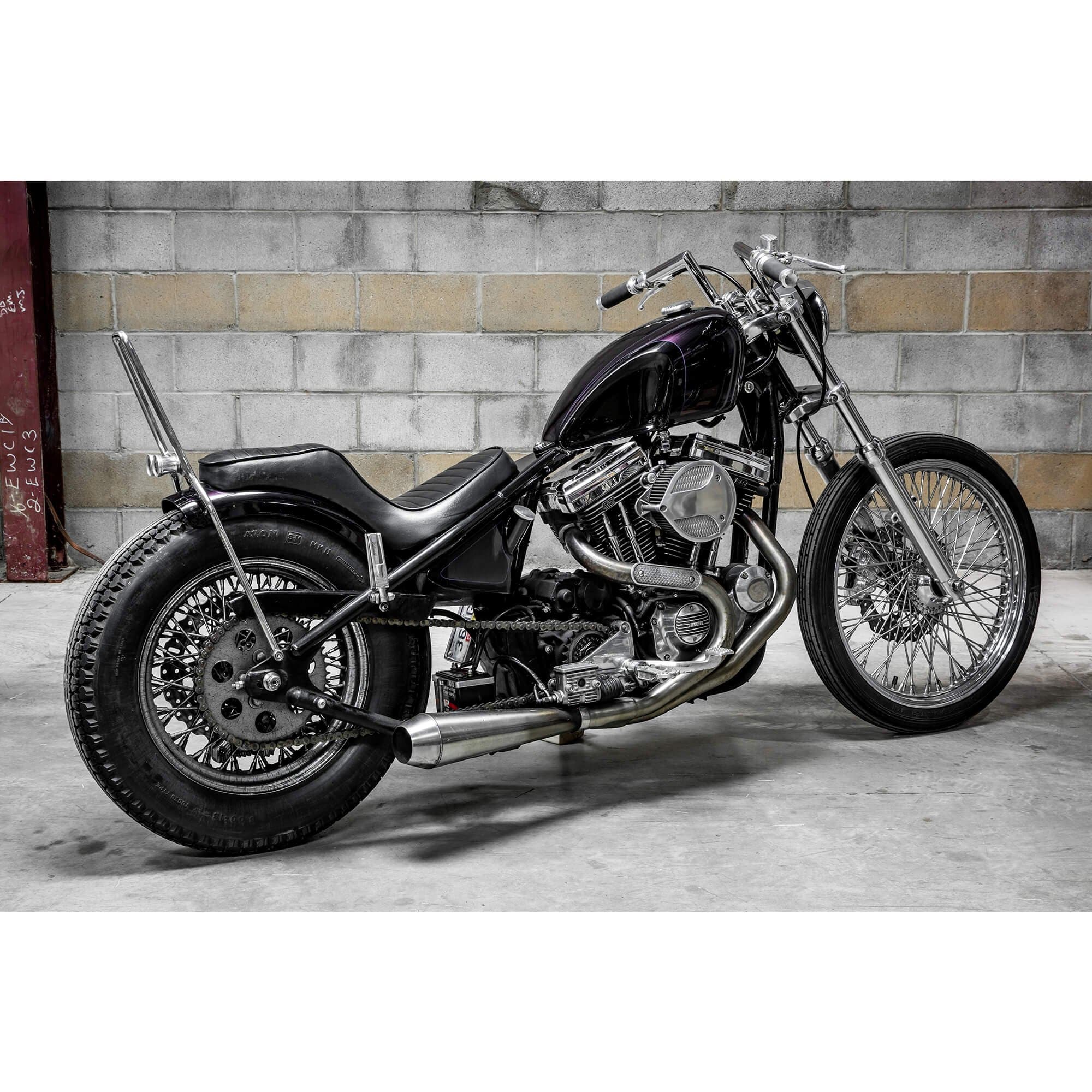 Lowbrow Customs Finned Thread-In Gas Cap for Harley-Davidson 1996