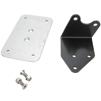 Open Belt Drive Primary License Plate Mount for Harley - Vertical or Horizontal