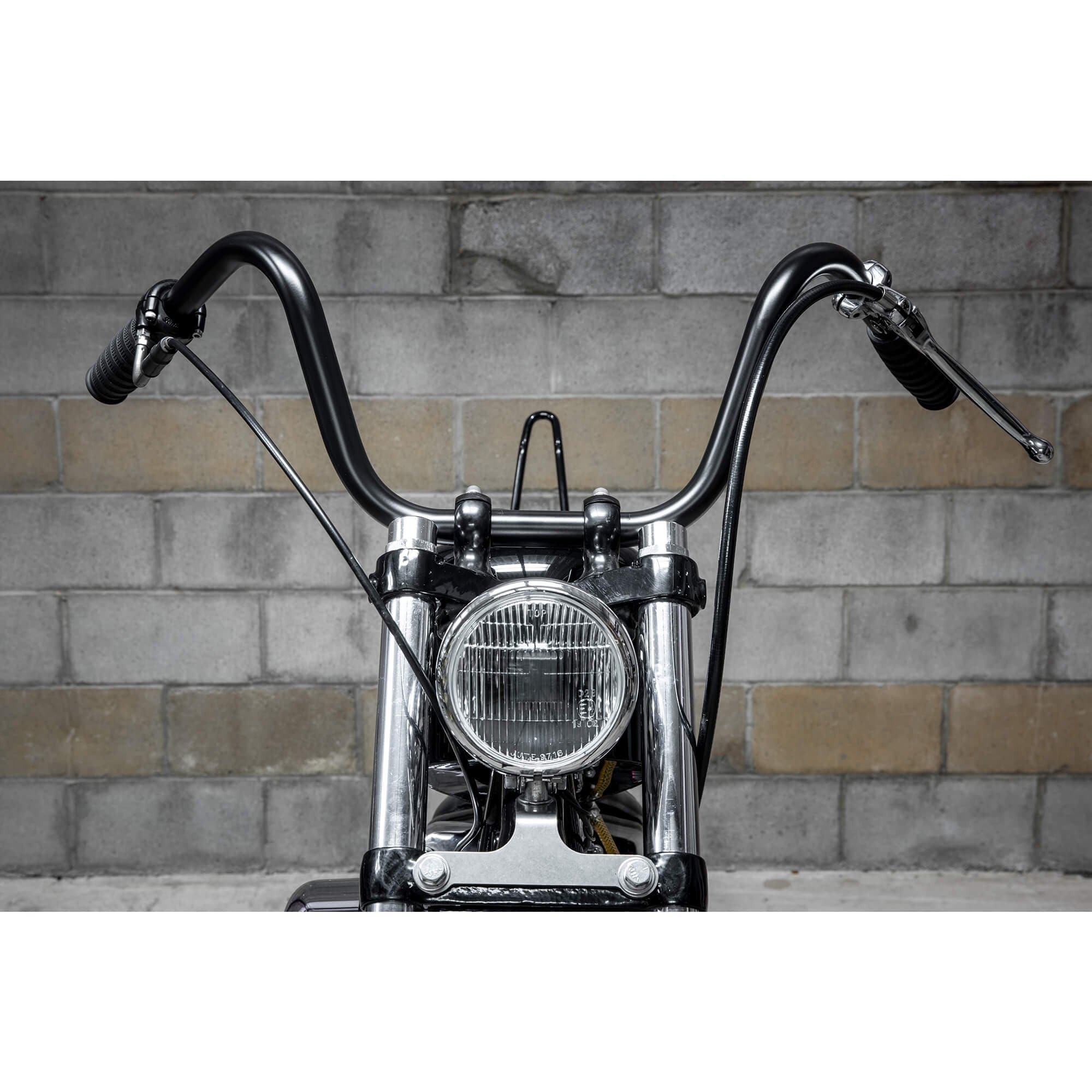 Mini Riser Handlebars Cycle Standard Mini Ape Hanger Handlebars - 1 inch - 9 inch Rise ...