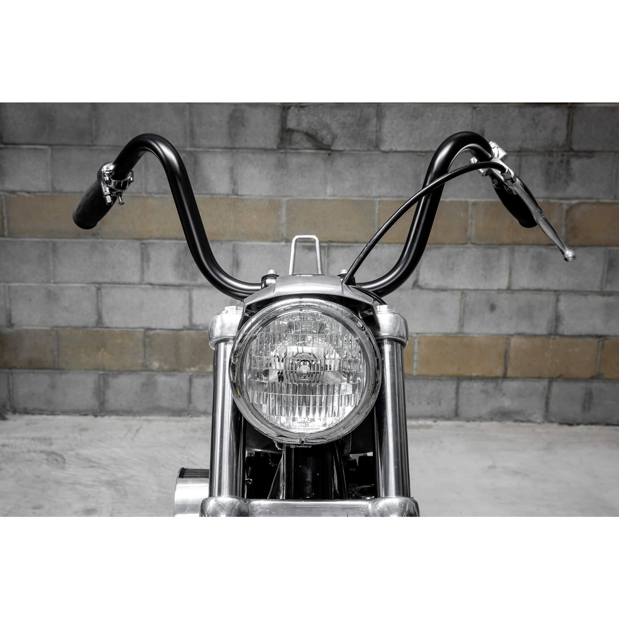 Mini Riser Handlebars Cycle Standard Mini Ape Hanger Handlebars - 1 inch - 9 inch Rise ...