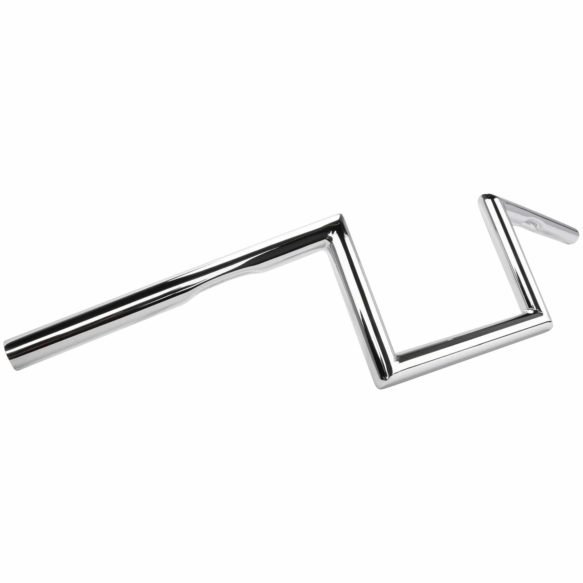 6 Inch Rise Z Bar Handlebars - Cycle Standard 1 Inch - Chrome – Lowbrow ...