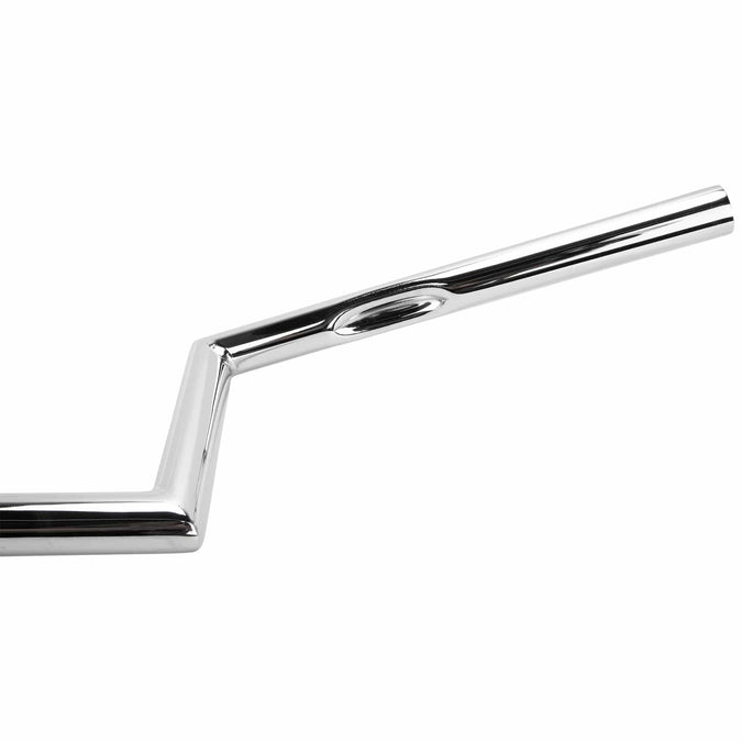 Z Bar Handlebars  - 1 inch  - 6 inch Rise - Chrome