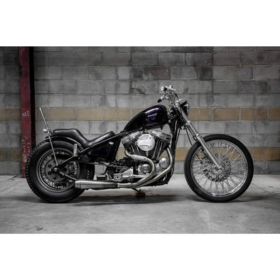 Z Bar Handlebars  - 1 inch  - 6 inch Rise - Chrome