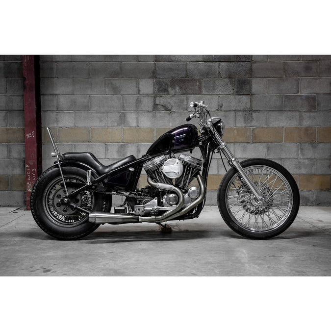 Z Bar Handlebars  - 1 inch  - 6 inch Rise - Chrome