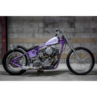 Z Bar Handlebars  - 1 inch  - 6 inch Rise - Chrome