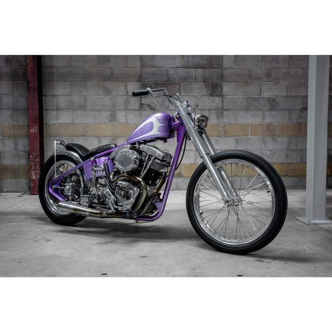 Z Bar Handlebars  - 1 inch  - 6 inch Rise - Chrome