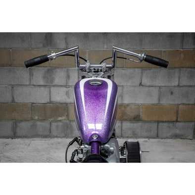 Z Bar Handlebars  - 1 inch  - 6 inch Rise - Chrome