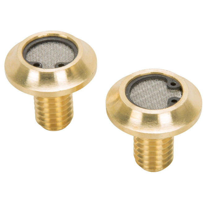 Radius Breather Bolts for Harley-Davidson Twin Cam - Brass
