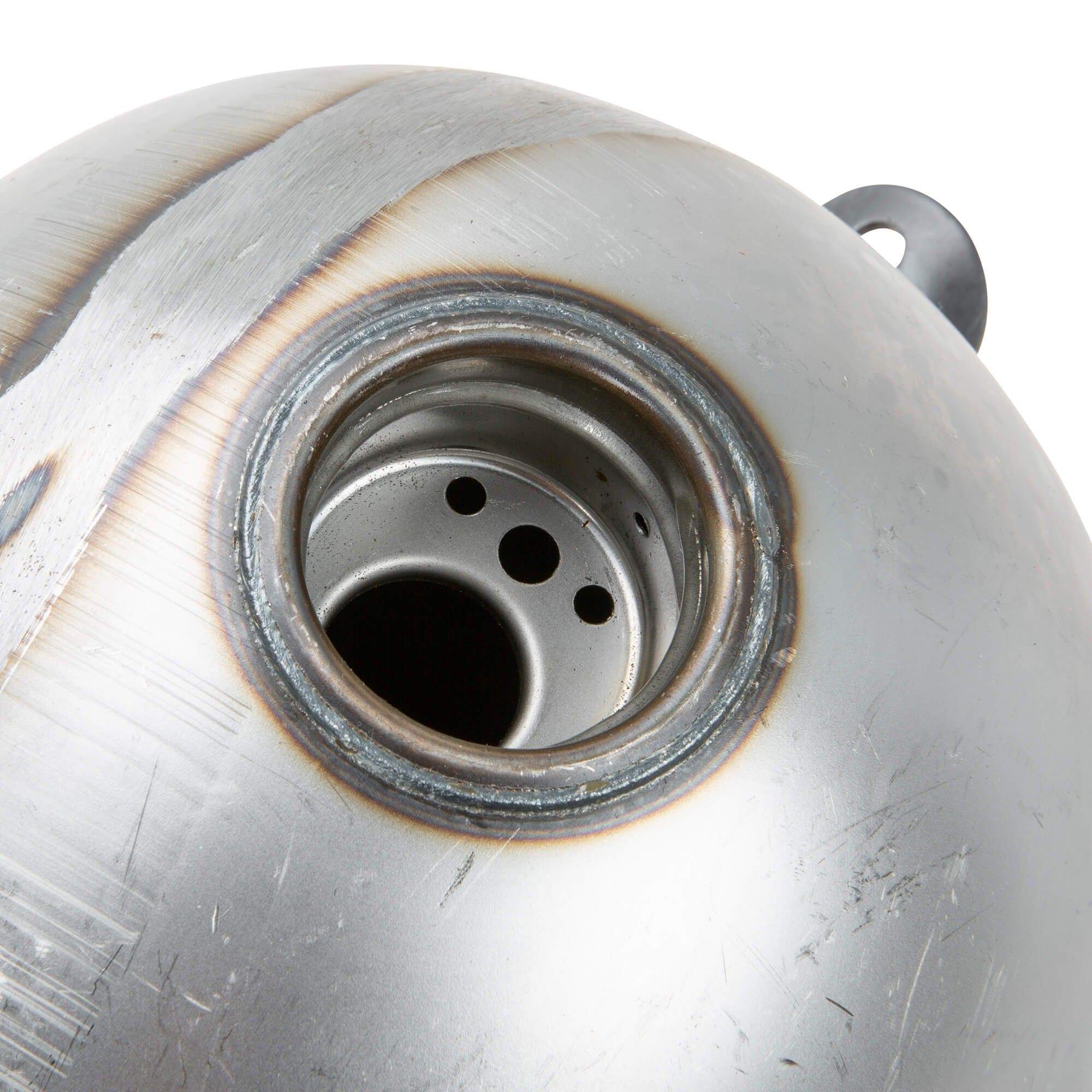 Lowbrow Customs Ovate Axed Gas Tank - Super Narrow - 1.6 gallon