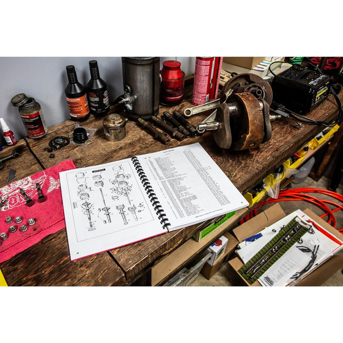 Spare Parts Book for 1958-1968 Harley-Davidson Panhead Shovelhead