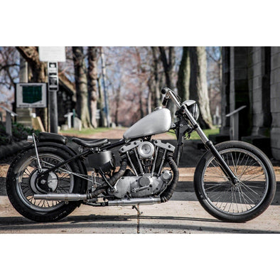 Shorty Exhaust Muffler 1958-1961 Harley-Davidson Sportster Models - Chrome OEM # 65230-58