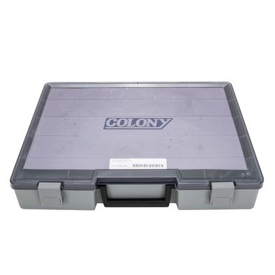 Colony Chrome Plated Button Head Socket Head Screw Assortment Tray - Coarse Thread - 240 Piece