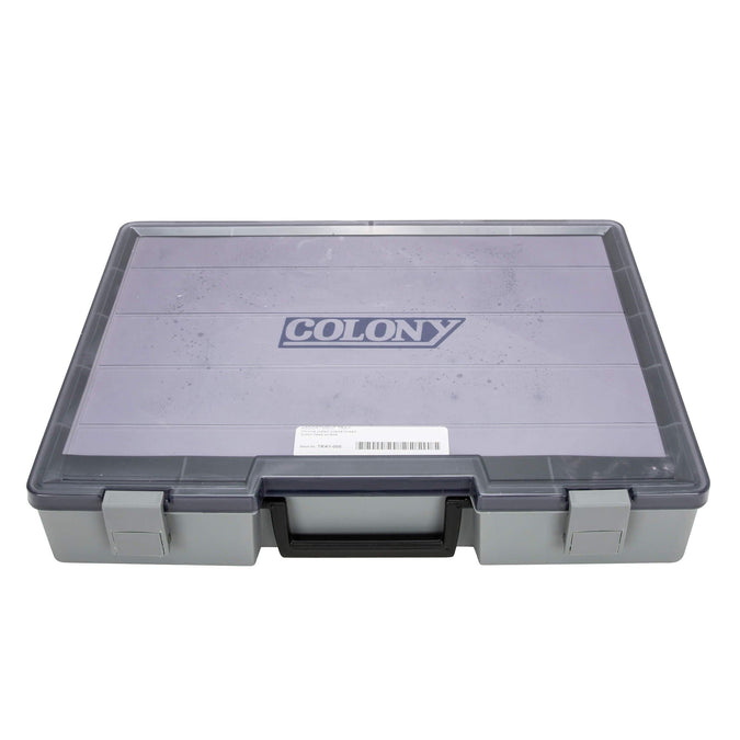 Colony Chrome Plated Button Head Socket Head Screw Assortment Tray - Coarse Thread - 240 Piece