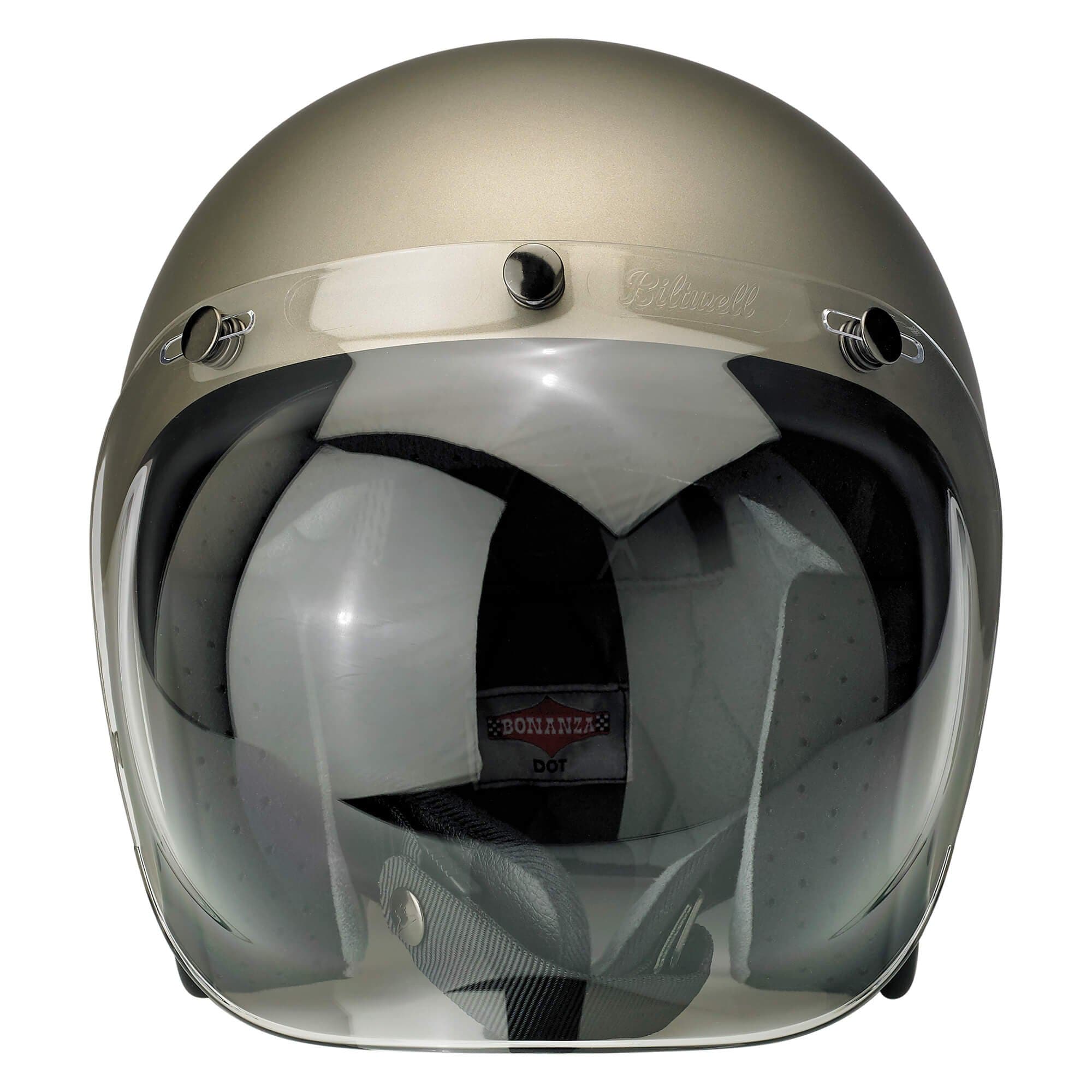Bell Deluxe Bubble Vizier Dark Smoke - Motorhelm accessoires Bell Deluxe Bubble Vizier Dark Smoke - Motorhelm accessoires