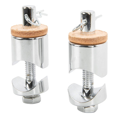 Solo Seat Bolt-On Spring Mounts - Chrome